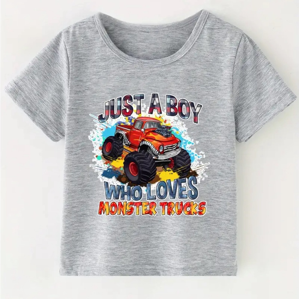NIB toddler monster truck shirt